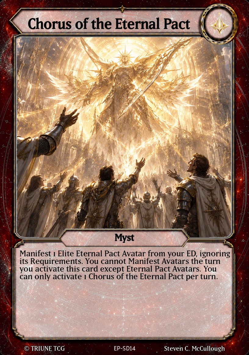 Chorus of the Eternal Pact card