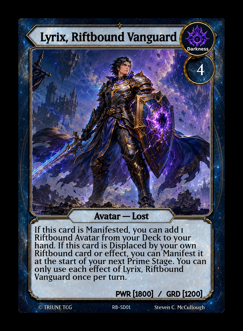 Lyrix, Riftbound Vanguard card