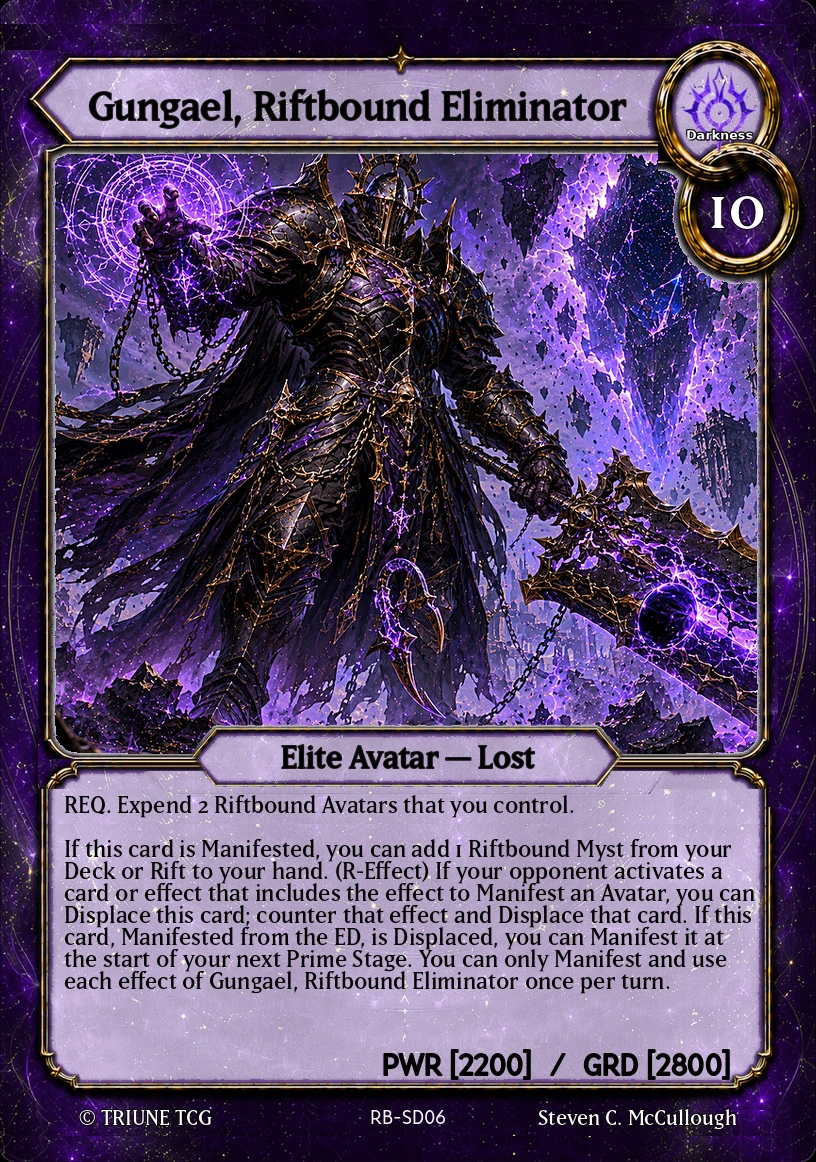 Gungael, Riftbound Eliminator card